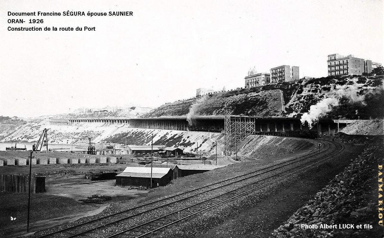 Oran - Route du Port - Construction - 1926 - 02.jpg